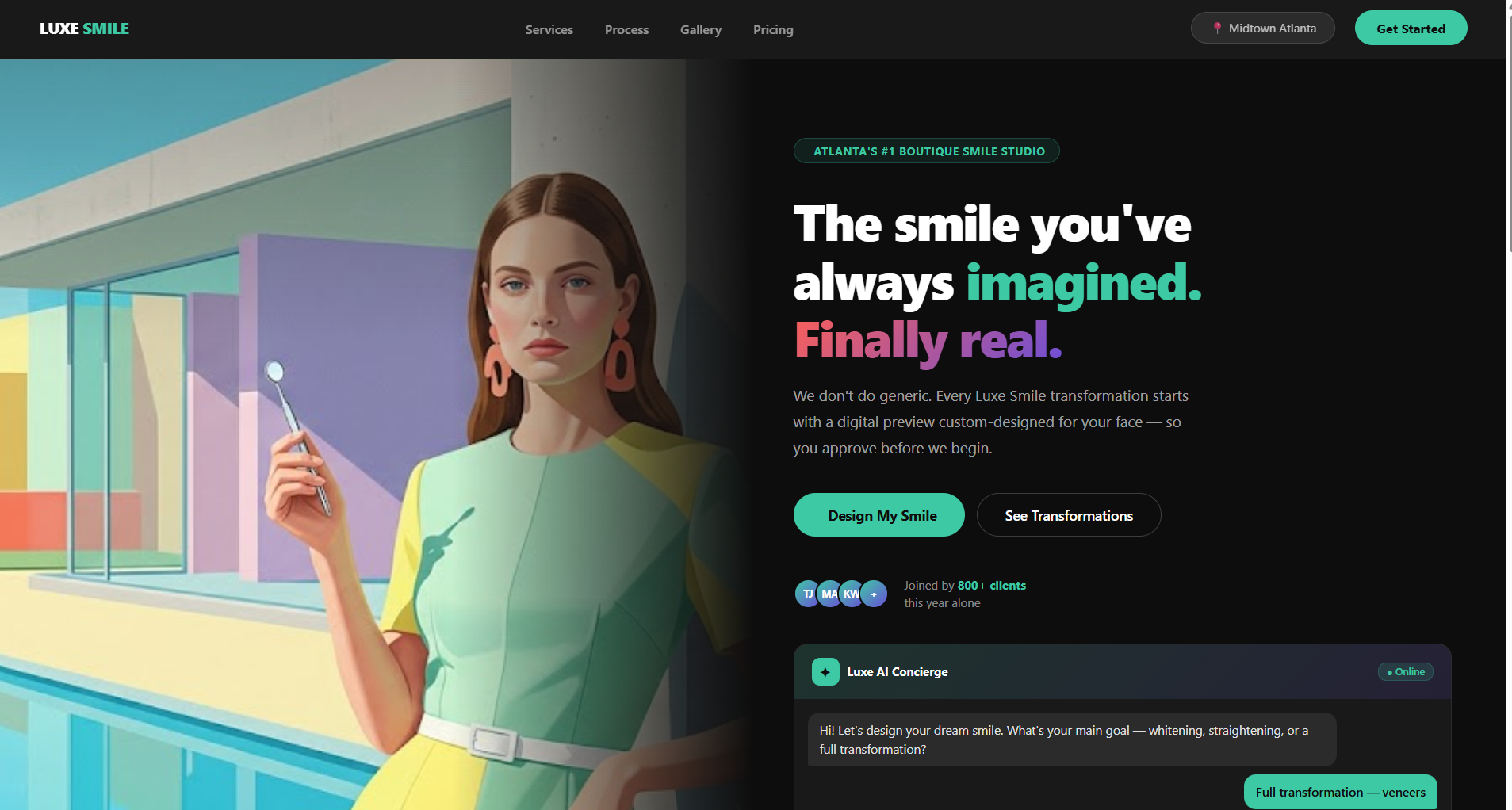 Luxe Smile Studio Demo